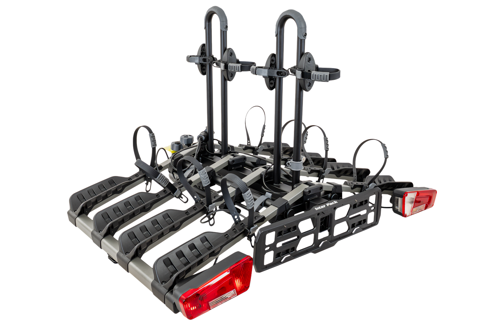 Inter Pack New Spider 4 - bagażnik rowerowy na hak na 4 rowery